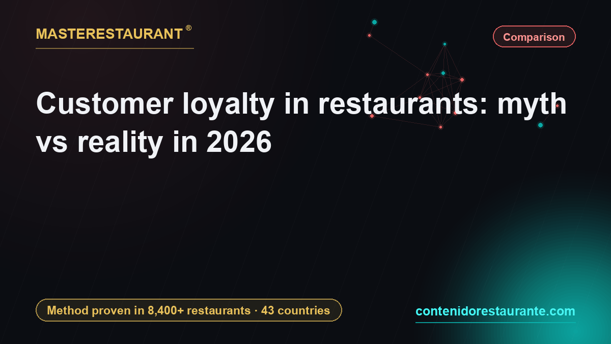 Customer loyalty in restaurants: myth vs reality in 2026 — Masterestaurant