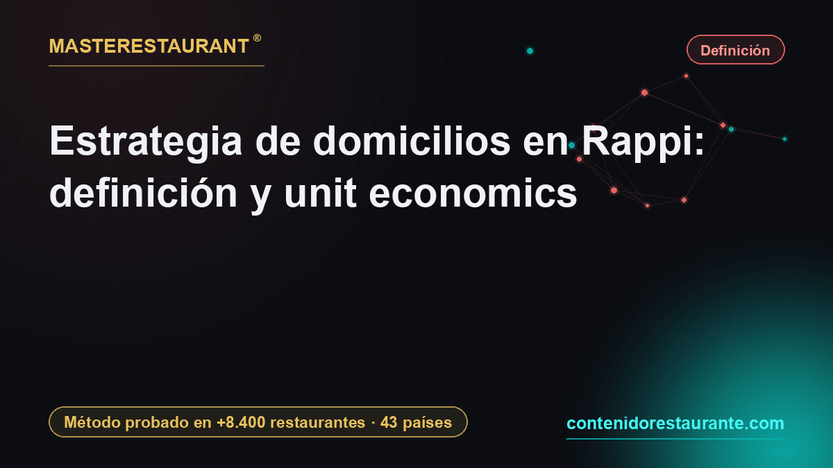 Rappi Delivery Strategy: Myth vs Reality — Masterestaurant