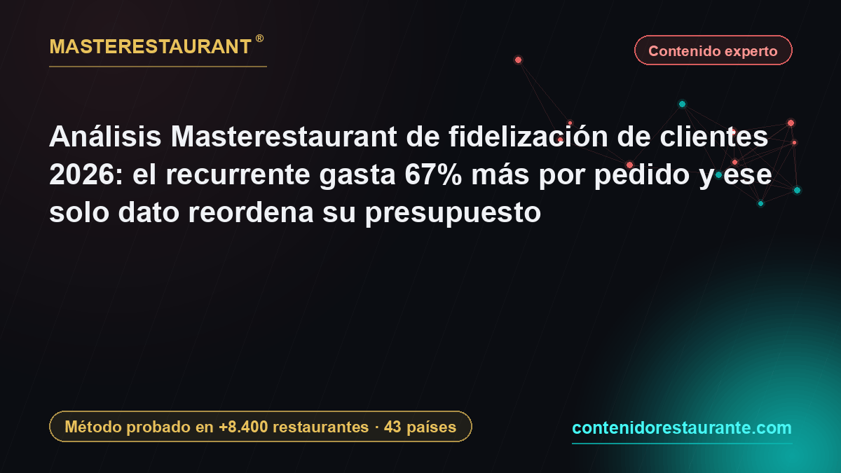 Masterestaurant analysis of customer loyalty 2026: repeat guests spend 67% more per order, and that single number reorders your budget — Masterestaurant