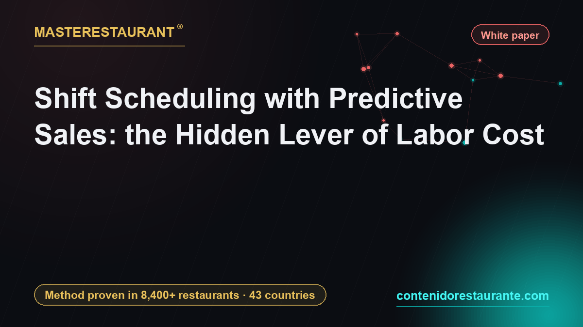 Shift Scheduling with Predictive Sales: the Hidden Lever of Labor Cost — Masterestaurant